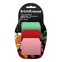 Закладки клейкие EK "Folk Motives" 65136 пластик,45*38мм,3цв.*10л.