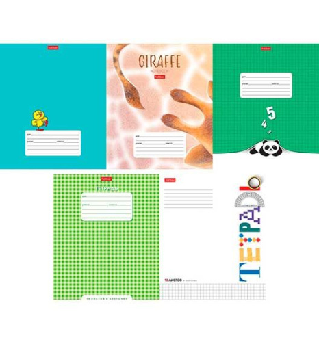 Тетрадь 18л. (клетка) ХАТ "Ассорти" скругл.углы,асс. Тетрадь 18л. (клетка) ХАТ "Ассорти" скругл.углы,асс.