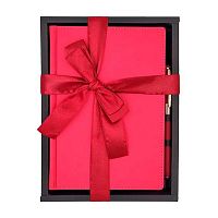 Набор подар. (ежедневник н/д А5 BV кож.зам."Velvet" фуксия+ручка ) 3-115/09-2