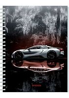 Тетрадь 40л. (клетка) АППЛИКА спираль "Отражение" С0154-06