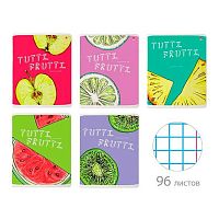 Тетрадь 96л. (клетка) АЛЬТ "Fresh&Fruity" 7-96-1159 обл.мел.карт.,гибрид.уф-лак,асс.
