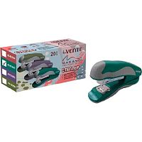 Степлер №24/6, 26/6 20л. deVENTE "Marandi" 4142203 аквамарин,пластик,с каучк.вставкой,к/к