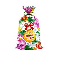 Пакет подар. НГ р/м 20*35 Карнавал 25мкм