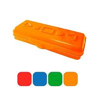 Пенал пластик. ПЧЕЛКА ПП-1 ассорти