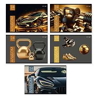 Альбом для рис.24л. SVETOCH "Золотая победа" А254 (01700) на скобе