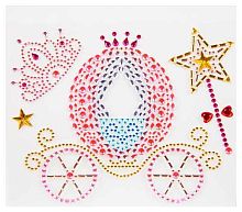 Наклейки из страз Наша игрушка "Карета" 95455 16,5*16,5см