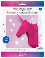 Набор д/творчества ORIGAMI Полигональные фигуры "Единорог" 06425