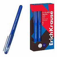 Ручка гелевая EK G-Glass Stick "Original" 61301 синий,0,5мм
