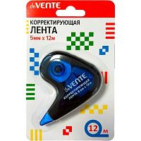 Коррект. лента deVENTE 5мм*12м 4062521 п/прозр.корп.,фрон.аппл.,карт.блист.
