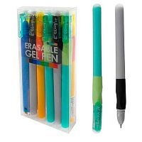 Ручка гелевая "Пиши-Стирай" Yalong "Bright color" YL202602 синяя,игол.,0,5мм,резин.грип,асс.