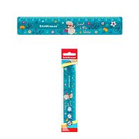 Линейка 15см EK "Flower Sheep" 57826 пластик.,во флоупаке