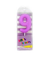 Свеча-цифра д/торта "9" Праздник 448-436