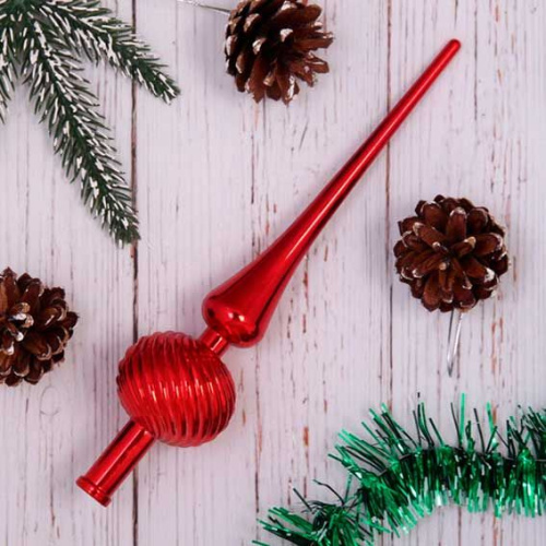 Верхушка  25см "Волна" 201-1044 красный Верхушка  25см "Волна" 201-1044 красный