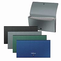 Папка-картотека 12отд. 260*138мм EK Diamond Original 50433 пластик,700мкм,асс.