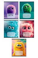 Тетрадь 12л. (клетка) ПЗБФ "Пушистики" 012075 выб.уф,асс.