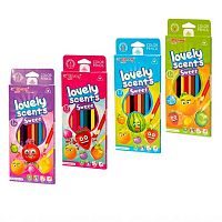 Карандаши пластик. 12цв. Yalong "Фрукт" YL201031-12 трёхгр.,к/к,е/подвес