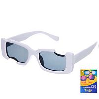 Очки солнцезащитные детские ЖАРА "#Настиле" 743-054 белый