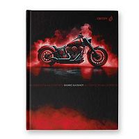 Бизнес-блокнот А5  80л. SVETOCH "Железный друг байкера" ББ248 (01677) глянц.лам.,клетка