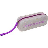 Пенал силикон deVENTE 195*80*60 "Всё могу, не всё делаю" 7020444 прозр.тон.,блёст.,прямоуг.,ручка