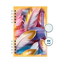 Блокнот ПС 120л. "Перо 2" А6 спираль Бг120/80-2