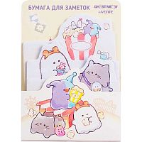 Кл.бумага д/заметок 70*92/70*82/70*58,5мм deVENTE  20л.*3шт 2010520 розовый,асс.форм,диз.