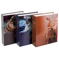 Фотоальбом Platinum 200фото PP-46200S "Кошки-3" 23617 (10*15)