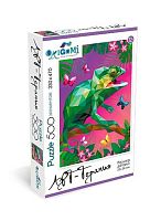 Пазлы  500 ORIGAMI Арт-терапия. Поли-арт. Хамелеон 06770