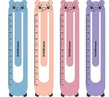 Закладки д/книг ЕК "Soft Manga" 65224 пластик.,фигурн.,асс.,(4шт.)