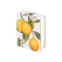 Блокнот А7 250л. BV "Smart Journal.Флора.Райские лимоны" 3-558/07 тв.обл.,б/лин.,беж.бум.,склейка