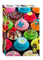 Пазлы  500 Степ Пазл "Капкейки" 99054
