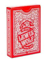 Карты игральные Миленд "Lewis & Wolf. Red" ИН-3827 колода/54шт,63*88мм
