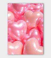 Набор мини-открыток Микрос "Сердце розовое" (10шт) ч57288