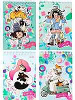 Блокнот А6  40л. Проф-Пресс спираль "Аниме-девчонки" Б40-6149 цв.мел.обл.,офс.,клетка,асс.