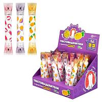 Маркер текст. ФЕНИКС "Фруктовое ассорти" 69652 (ванил.,роз.,сирен.) аром.,двуст.,скош.,1-5мм,пул.2мм