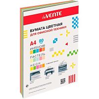 Бумага А4 д/офисной техники deVENTE  30л. 5цв.интенсив+5цв.пастель+5цв.неон 2072421