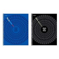 Тетрадь 96л. (клетка) ХАТ спираль "Не просто слова" выб.лак,асс.