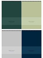 Блокнот А6  32л. Проф-Пресс спираль "Официальный стиль-1" Б32-5017 софт-тач,асс.