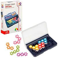 Игра настольная логическая 1TOY IQ ТРЕНИНГ "Смарт пазл Звёзды" Т25474