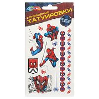 Переводные татуировки МУЛЬТИ АРТ "Человек-паук" TATTOO-122120 (10) (200)