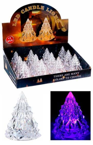 Светодиоидная свеча ИГРУНЫ "Ёлочка" NG040 Светодиоидная свеча ИГРУНЫ "Ёлочка" NG040