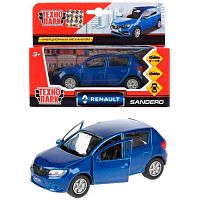 Игрушка инерц. Технопарк "Машина Renault sandero" металл.,12см SB-17-61-RS-N(BU)-WB