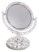 Зеркало настол. "Версаль" 18см круг, серебро 420-141