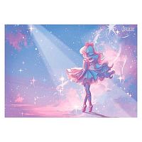 Клеёнка д/труда КОКОС 35*50см "Magic ballerina" 251002 ПВХ,120мкм