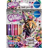 Фломастеры JUMBO 10цв. CENTRUM "Glitter" 81230 к/к