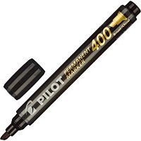 Маркер перм. PILOT SCA-400 (B) чёрный,скош.,2-4мм 