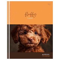Дневник 1-4кл. BG тв.обл. "Fluffy" 64739 мат.лам.