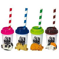 Набор канц. deVENTE "Funny Cat" (карандаш ч/г+ластик 28*26*7мм+точилка 2отв.) 8060500