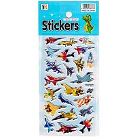 Наклейка декор. 10*22 "Самолеты" YXH-082 P-22072-4 Кн783