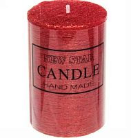 Свеча "New Star" ZD-072 114-138 красный,5*7,5см