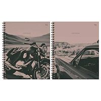 Тетрадь 80л. (клетка) BG спираль "Ride free" 67195 тв.обл.,мат.лам.